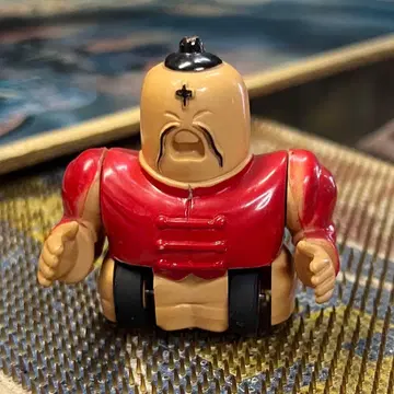 골동품 쇼와 레트로 라면맨 근육맨 롤러 포함 피규어