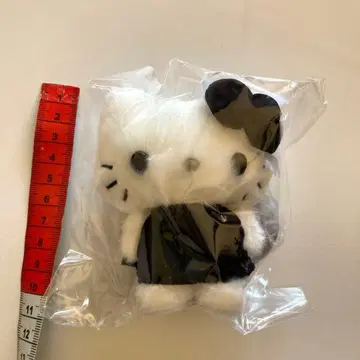 미개봉 새상품 헬로키티 마스코트 홀더 미니어처 퀼트 블랙