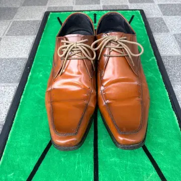 KATHARINE HAMNETT 브라운 드레스 슈즈