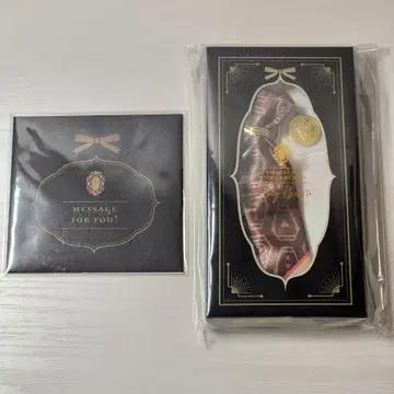 트위스테 리들 백참 코인 모티브&스카프 메시지 카드