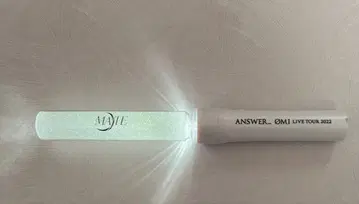 토사카 히로오미 응원봉 Anser 화이트 팬미팅 OMI