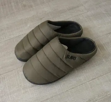 2 미사용 SUBU 스브 Permanent 샌들 마운틴 카키