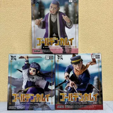 골든 카무이 피규어 3체 세트