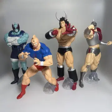 근육맨 완벽초인시조편 리얼 피규어 4종