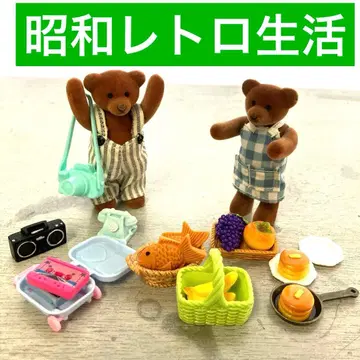 곰의 레트로한 생활 맥도날드 곰 테디베어