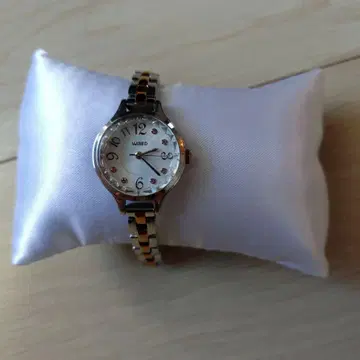 세이코 와이어드 여성용 쉘 다이얼 쿼츠