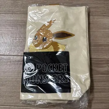 포켓몬스터 프리미엄 디자인 토트백 이브이