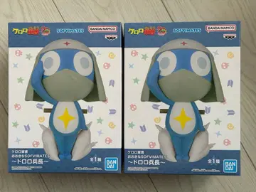 개구리 중사 케로로 도롱병장 피규어 2세트