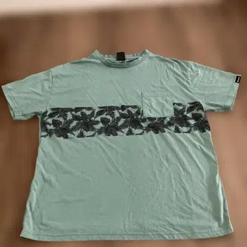 kissmark 팜 트리 패턴 티셔츠 M