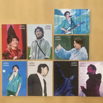 Mrs.GREEN APPLE 바벨 포토 카드 8장 세트 오오모리 모토키