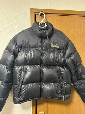FIRSTDOWN 다운 자켓 블랙