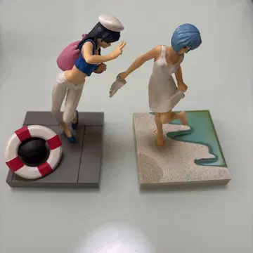 신세기 에반게리온 카츠라기 미사토 아야나미 레이 컬렉션 피규어 우미호타루