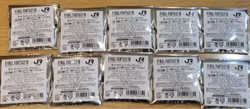 10개 미개봉 파이널 판타지 최애 여행 JR 도카이 캔뱃지 ff ff7