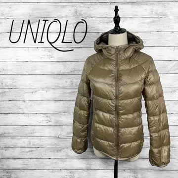 UNIQLO 유니클로 울트라 라이트 다운 파카 y2K 베이지 S