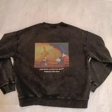 FANTASIA 미키 맨투맨 판타지아 빈티지 가공