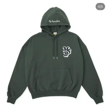 My Sugar Babe MSB 와펜 로고 후드티 후디 그린