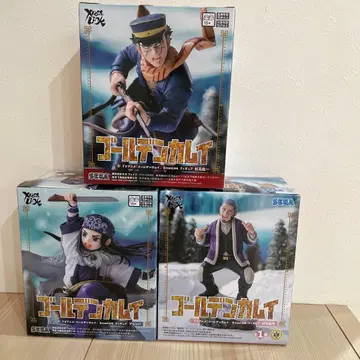 골든 카무이 액션 피규어 3체 세트