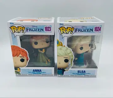 Funko Pop! 디즈니 겨울왕국 안나 & 엘사 2종 세트