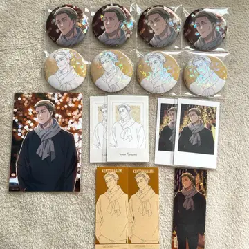 주술회전 나나미 켄토 마루큐브 캔뱃지 폴로라이드 브로마이드 구매 특전