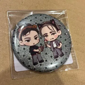 최저가 울새는 날지 않는다 SD 캐릭터 테마파크 글리터 캔뱃지 특전