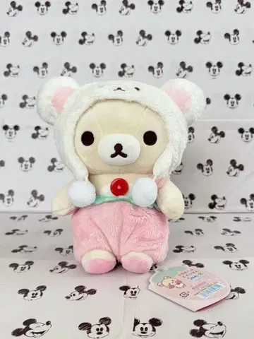 리락쿠마 코리락쿠마의 딸기 없는 하루 모으는 봉제 인형