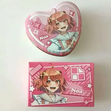 컬러풀 피치 초코캔 카라피치 노아 트윈기프트 하트씰 초코