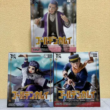 골든 카무이 피규어 3체 세트