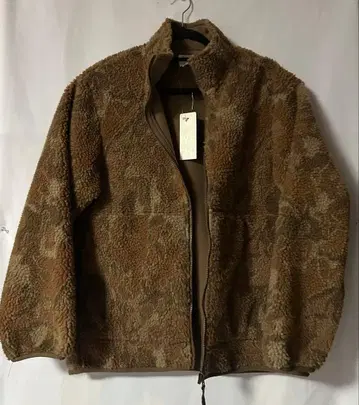GU 플리스 보아 자켓 브라운 S사이즈 미사용 새상품 택 포함