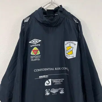 00s y2k 엄브로 umbro 나일론 자켓 피스테 풀오버
