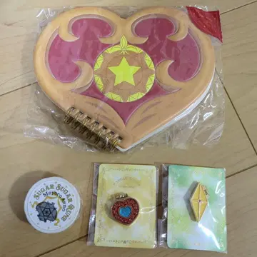 슈가슈가룬 마계 통신 판매 북형 메모장, 핀 배지, 마스킹 테이프