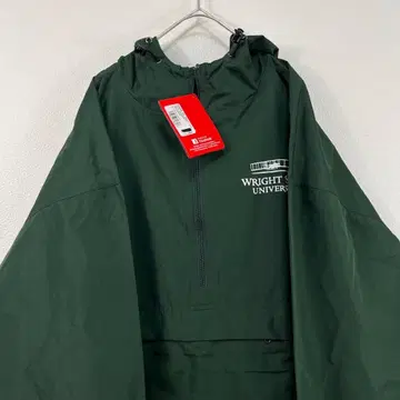 데드스탁 00s y2k 챔피온 하프 지퍼 나일론 자켓