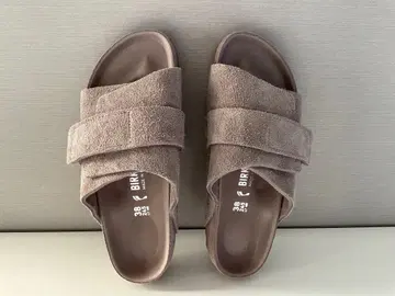BIRKENSTOCK 스웨이드 샌들 24.5cm 거의 새상품