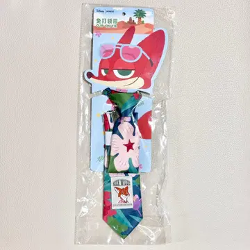 해외 MINISO 주토피아 닉 넥타이