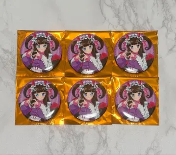 프리파라 하트데비데비 파티 하트데비파 캔뱃지 캔바 아로마