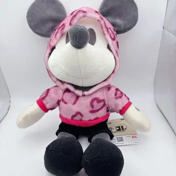미키&미니 데코콜레 핑크 레오파드 BIG 봉제 인형