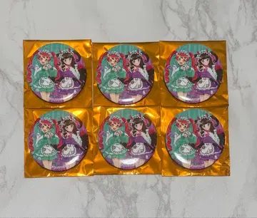 프리파라 하트데비데비 파티 하트데비파 캔뱃지 캔바 미캉 아로마