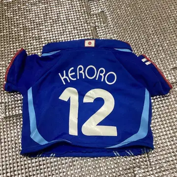개구리 중사 케로로 퍼펫 2006년 축구 일본 대표 버전 유니폼만