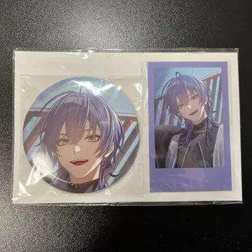 니지산지 나가오 케이 생일 캔뱃지&폴라로이드풍 카드 2025