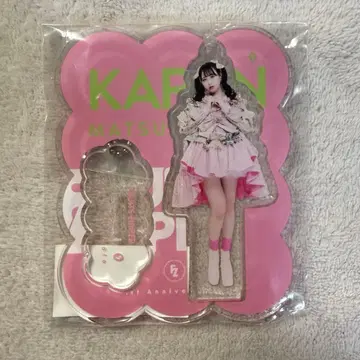 FRUITSZIPPER 마츠모토 카렌 쵸메데타 꽃무늬 의상 아크릴 스탠드