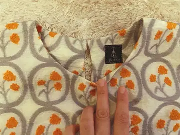 kirkko 꽃 그림 자카드 원피스