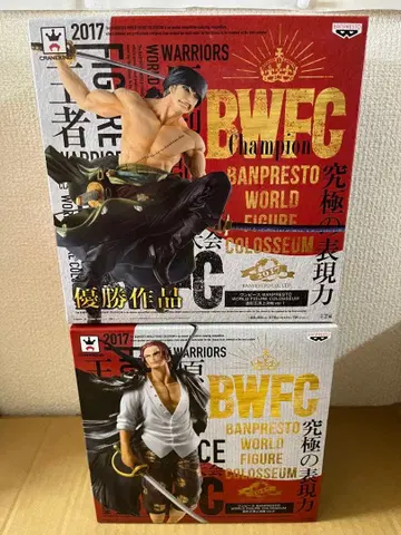 원피스 피규어 샹크스 조로 ONEPIECE BWFC 2017