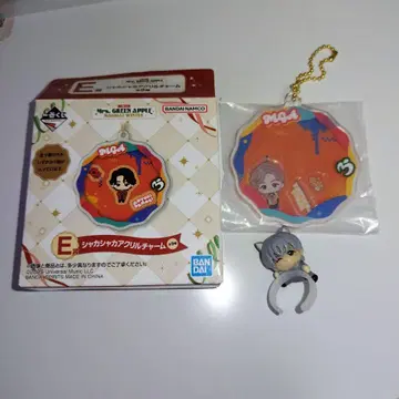 미세스 후지와라 료카 세트 제일복권 아크릴 참 키링 빗쿠라타마고