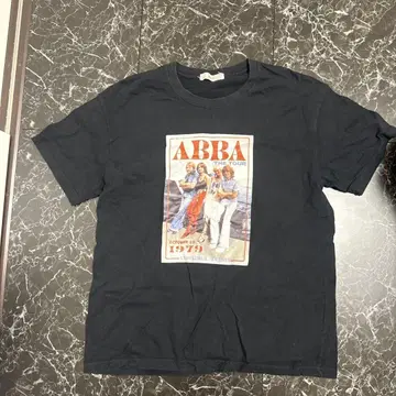 ABBA 티셔츠 블랙