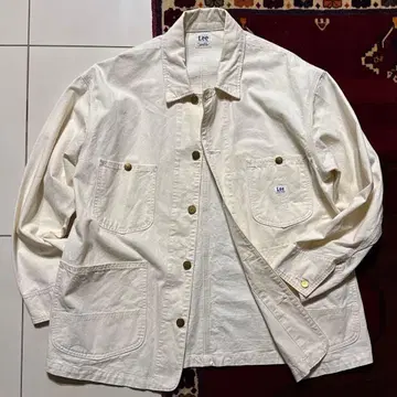 Lee 44-j 복각 초아 코트 생지 커버올 38