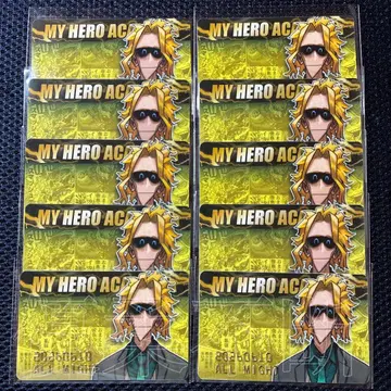 히로아카 올마이트 점프샵 생일 컬렉션 카드