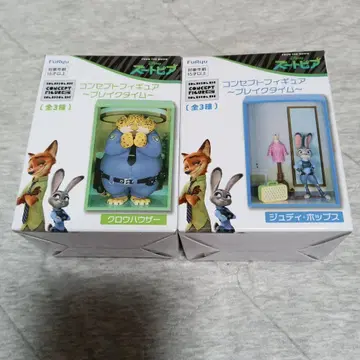 주토피아 2 컨셉 피규어 크로우 하우저 주디 홉스 2