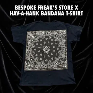 [별주] FREAK'S STORE x HAV-A-HANK 반다나 T셔츠