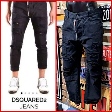 정가 9만 Dsquared2 Glam Head Jean 크롭 데님