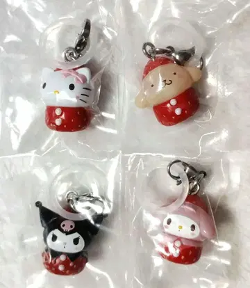 산리오 딸기 메지루시 액세서리 키티 푸딩 마이멜로디 쿠로미