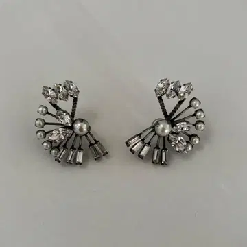 ADER 크리스탈 펄 디자인 귀걸이